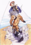 Ilustración Chipp Zanuff Artworks of Guilty Gear X 2000-2004