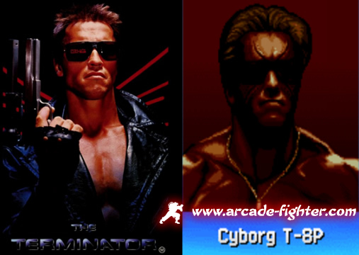 Arnold Schwarzenegger Terminator - Cyborg T-8P Battle K-Road