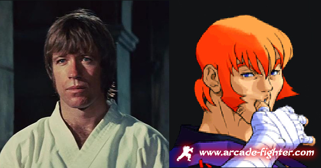 Chuk Norris - Allen Snider Street Fighter EX