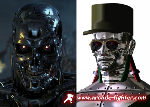 Cyborg-T800 Terminator - Prototype Jack Tekken