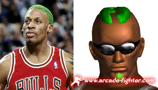 Dennis Rodman NBA - Zack Dead Or Alive