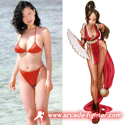 Fumie Hosokawa - Mai Shiranui Falta Fury/King Of Fighters