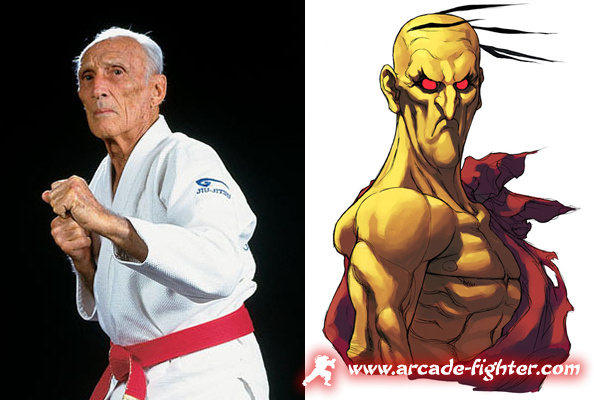 Hélio Gracie - Oro Street Fighter III