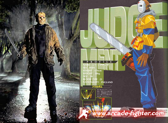 Jason Voorhees Viernes 13 - Judgement Battle Arena Toshinden 3