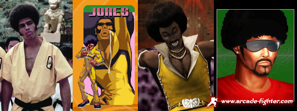 Jim Kelly - Jones Rage Of The Dragons - Afro Fist Godhand - Steve Kensei Sacred Fist
