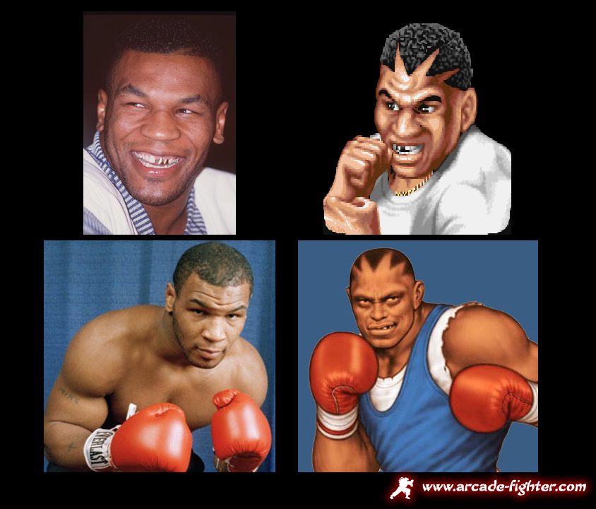 Mike Tyson - Balrog Street Fighter