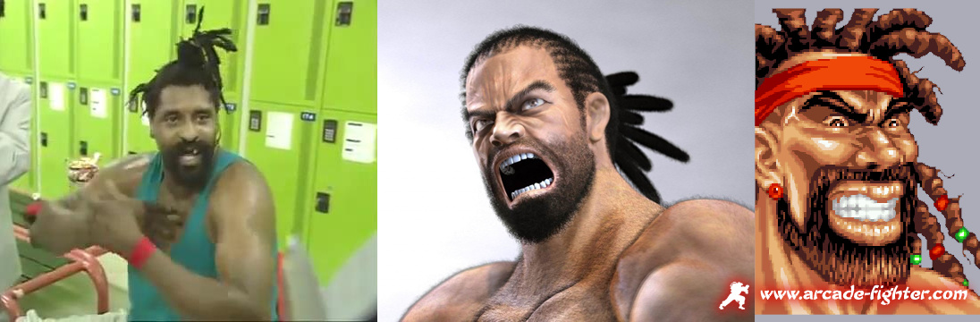 Willie Williams - Jeffry McWild Virtua Fighter - Zazie Karnov's Revenge