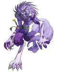 Ilustración Jon Talbain (Gallon) - Hombre Lobo Darkstalkers: The Night Warriors