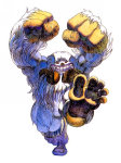 Sasquatch - Pie Grande Darkstalkers: The Night Warriors