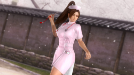 Traje enfermera para Mai Shiranui DOA5 Last Round