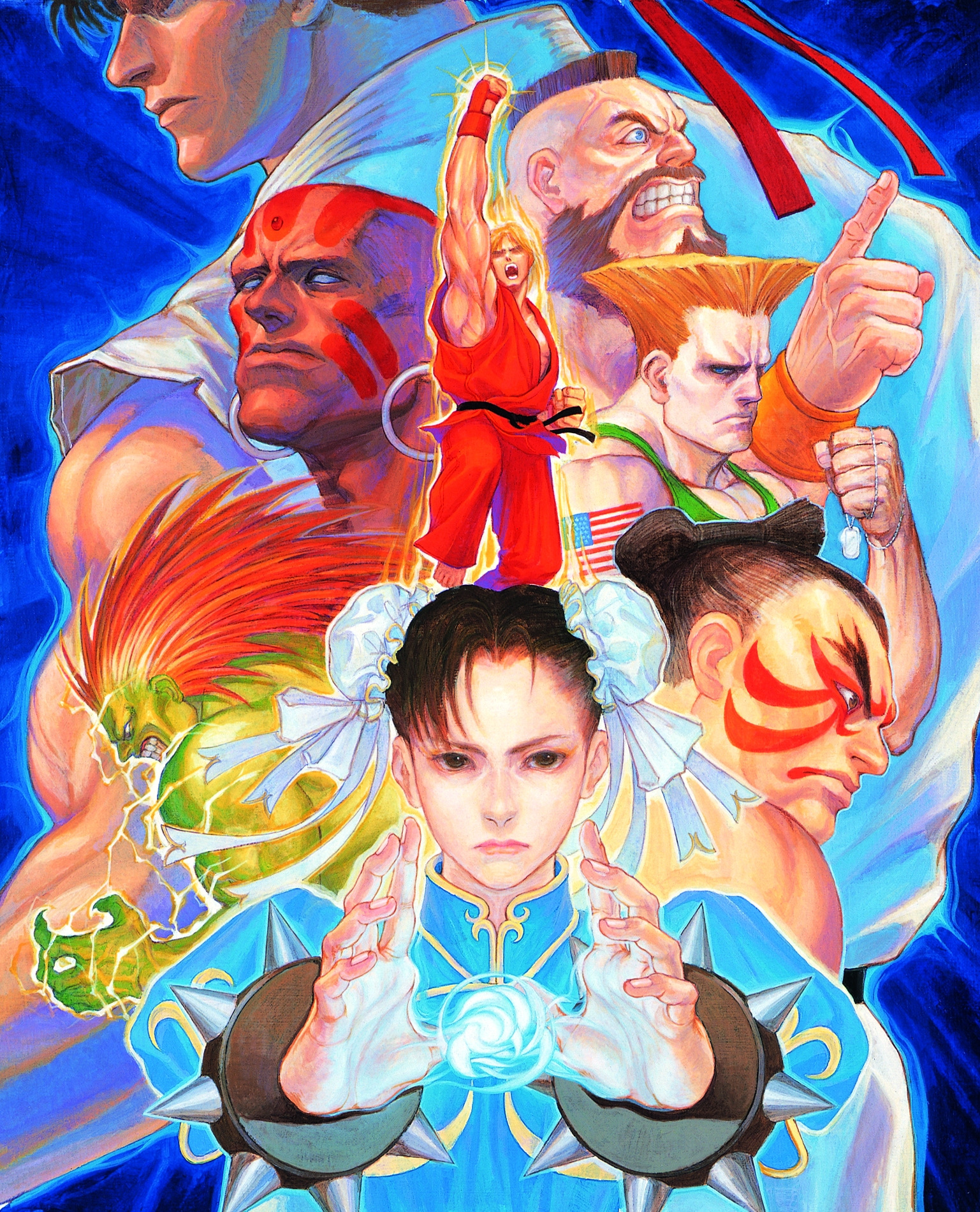 Street Fighter II personajes, movimientos y evolución de