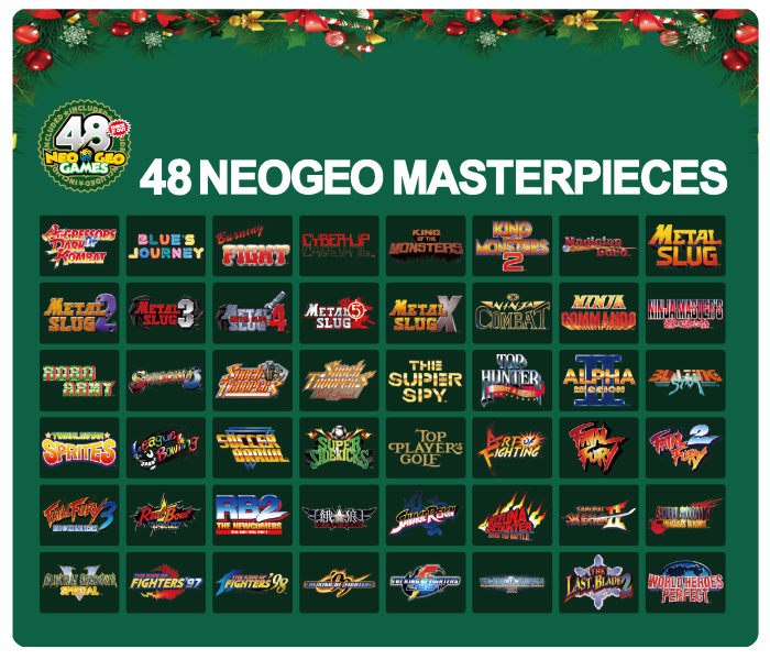 NeoGeo Mini Juegos Christmas Limited Edition