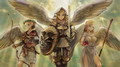 Dragon's Crown Artwork Héroes en el Dragon's Inn