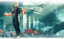 Artwork Cody Street Fighter V