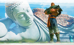 Artwork Sagat Street Fighter V