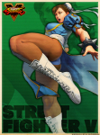 Tarjeta Chun-Li Street Fighter V