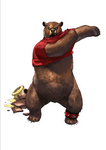 Artwork Kuma Tekken Tag Tournament 2 por Junny