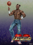 Artwork Bruce Irvin Tekken Tag Tournament 2 por Shunya Yamashita