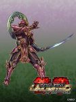 Artwork Yoshimitsu Tekken Tag Tournament 2 por Shunya Yamashita
