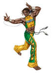 Artwork Eddy Gordo Tekken Tag Tournament 2 por Shunya Yamashita