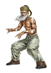 Artwork Wang Jinrei Tekken Tag Tournament 2 por Shunya Yamashita