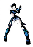 Artwork Asuka Kazama Tekken Tag Tournament 2 por Tomio Fujisawa