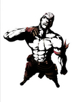 Artwork Bryan Fury Tekken Tag Tournament 2 por Tomio Fujisawa