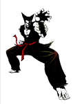 Artwork Heihachi Mishima Tekken Tag Tournament 2 por Tomio Fujisawa