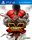 Carátula frontal Street Fighter V PS4