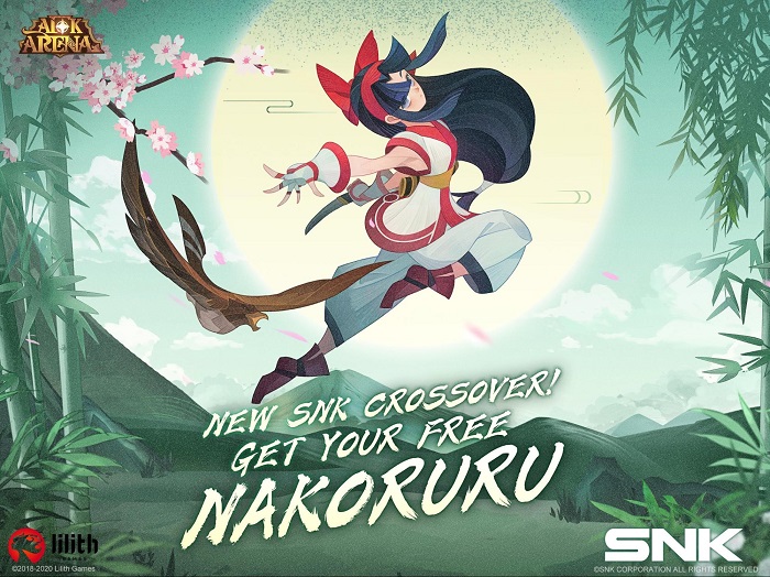 Anuncio Nakoruru AFK Arena