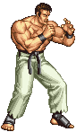 Sprite Takuma Sakazaki Art of Fighting 2