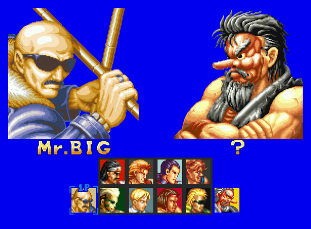 Personajes del juego