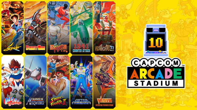 Arte Clave Capcom Arcade Stadium 2