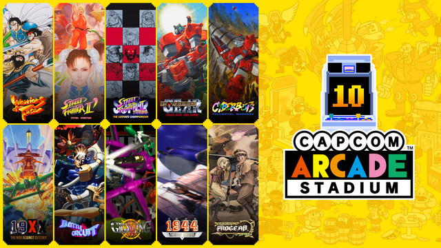 Arte Clave Capcom Arcade Stadium 3