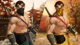 Morphing Ninja Costume Rig DOA6