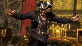 Pirate of Seven Seas Costume Bass Armstrong DOA6