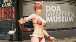 Bikini de Mamá Noel Kasumi DOA6