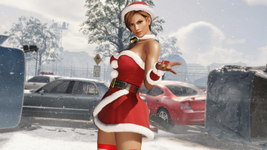 Traje ayudante de Noel Lisa DOA6