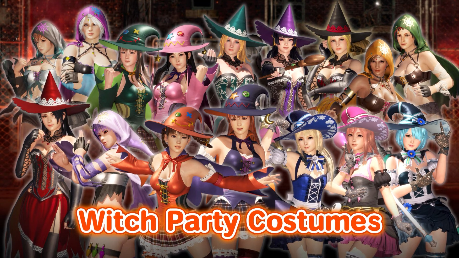 Witch Party Costumes DOA6