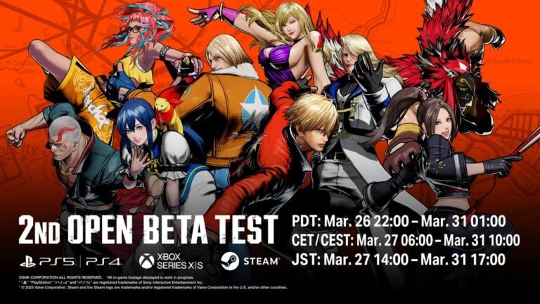 Anuncio Segunda beta abierta Fatal Fury: City of the Wolves