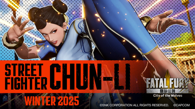 Anuncio Chun-Li Fatal Fury: City of the Wolves