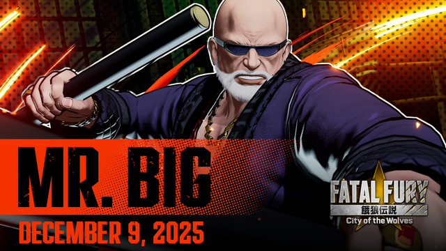 Anuncio Mr. Big Fatal Fury: City of the Wolves