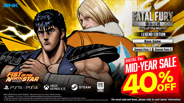 Oferta Junio Fatal Fury: City of the Wolves