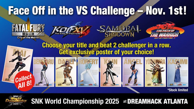 Regalo Poster SWC 2025 Dreamhack Atlanta