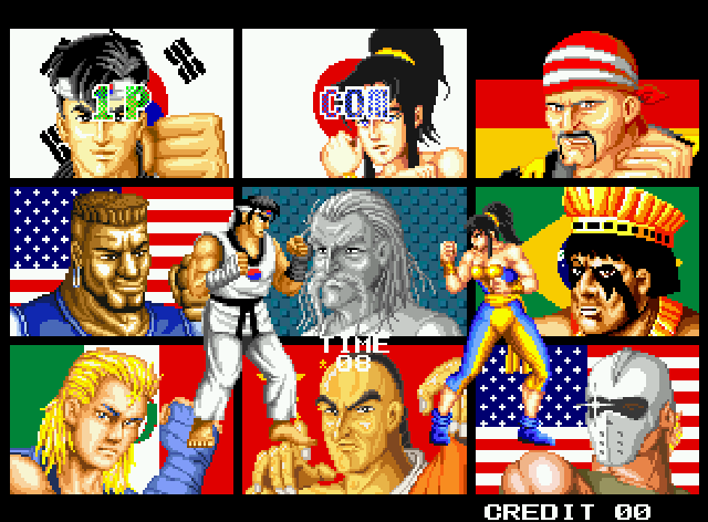 Personajes Fight Fever