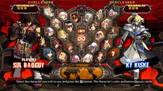 Personajes Guilty Gear Xrd: Revelator
