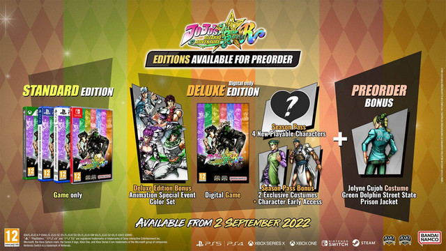 JoJo's Bizarre Adventure: All-Star Battle R Edición Deluxe