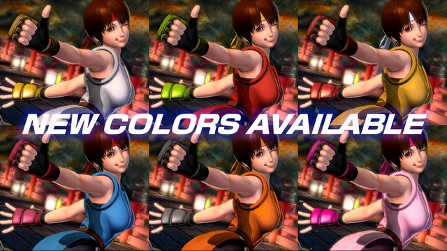 Paleta de colores parche 1.10 KOF XIV