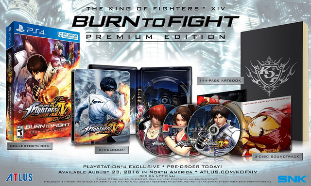 KOF XIV Burn to Fight Premium Edition