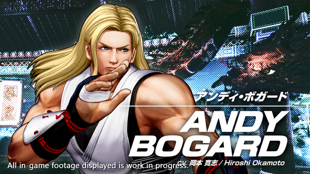 Anuncio Andy Bogard KOF XV
